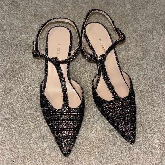 Elegant Multicolor Tuckernuck size 6 Women's Slingback Heels - Picture 5 of 8